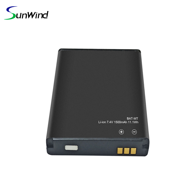 Rechargeable li-polymer battery for Bluebird BAT-MT pos terminal battery 1500mah 7.4V